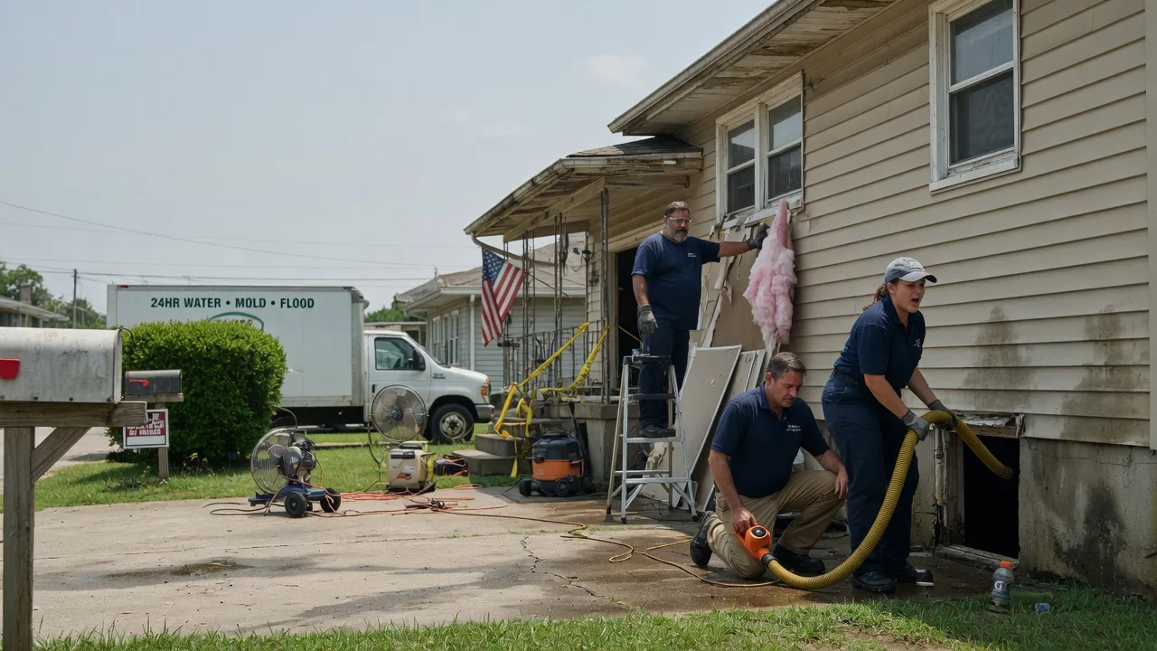 Water Damage Repair in Elnora, IN near me